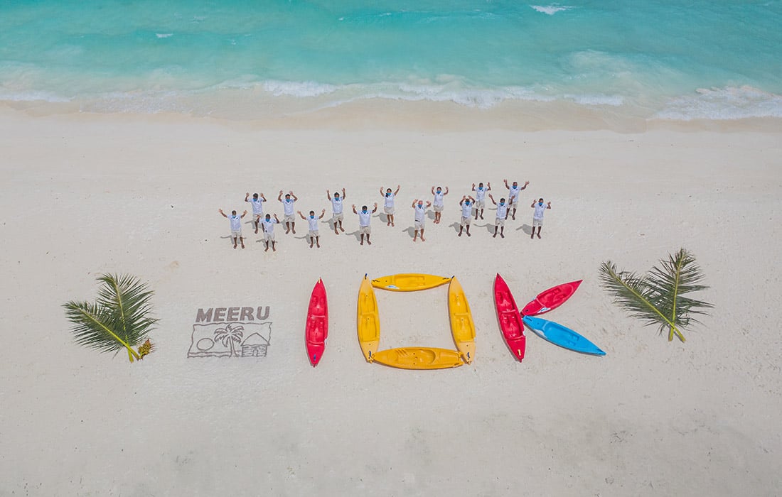 Meeru Island Resort & Spa Maldives Reaches 10,000 Guest Reviews on Tripadvisor