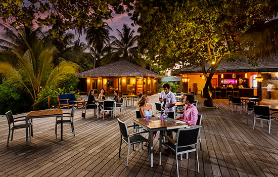 Dine around Meeru island Hot Rock