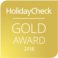 HolidayCheck Gold Award, 2018, Germany