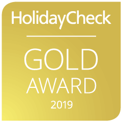 HolidayCheck Gold Award, 2019, Germany