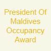 President of Maldives Human Resources Development Award in the Tourism Industry