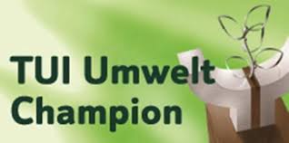 TUI Environmental Champions 2015 Award