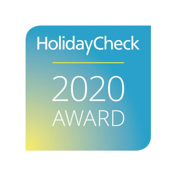 HOLIDAYCHECK RECOMMENDED AWARD, 2020