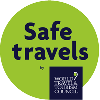 WTTC SAFE TRAVEL STAMP - DESTINATION MALDIVES